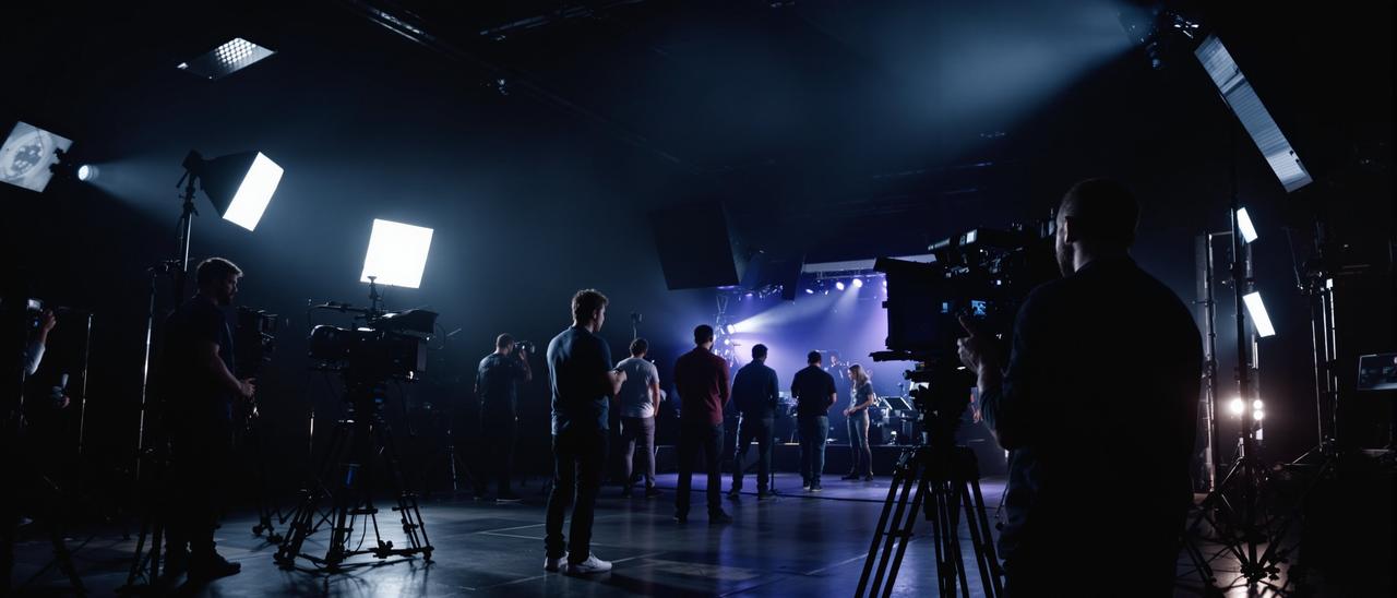 吃瓜视频拍摄现场